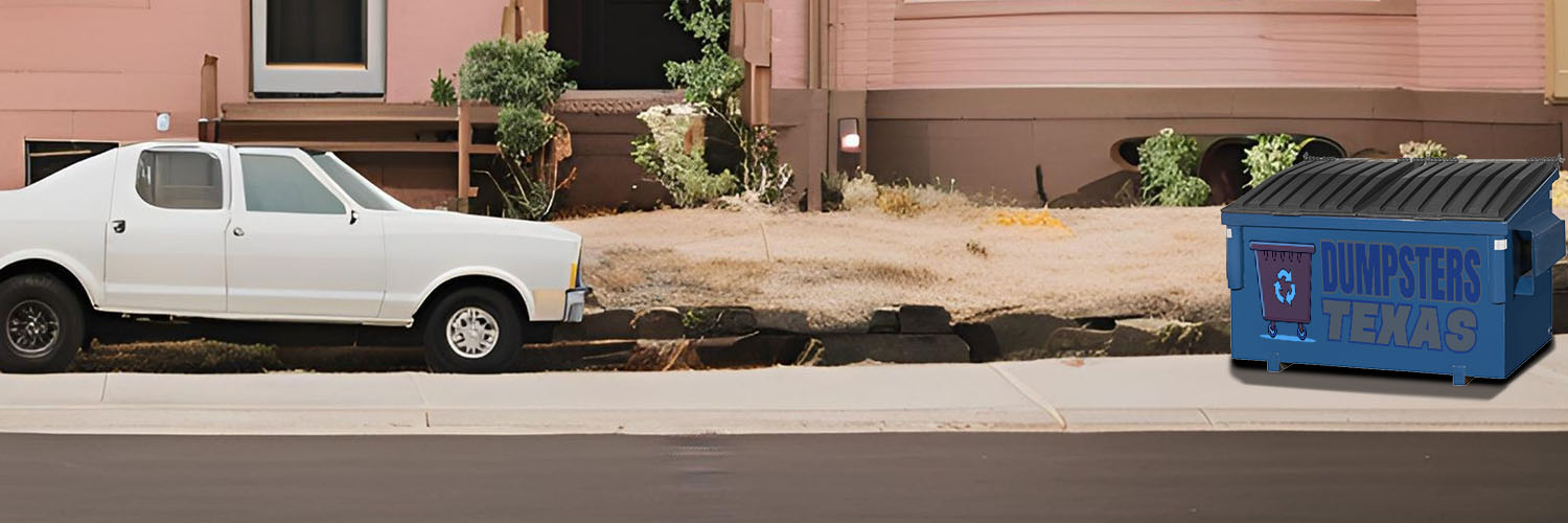 Construction roll-off dumpster rentals